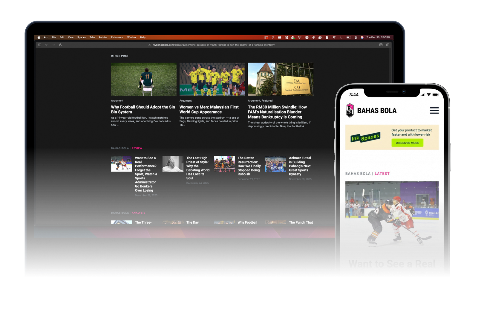 Bahas Bola Advertise With Us